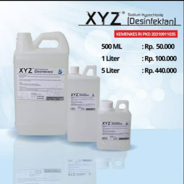 Cairan Desinfektan Disinfektan XYZ 1 Liter