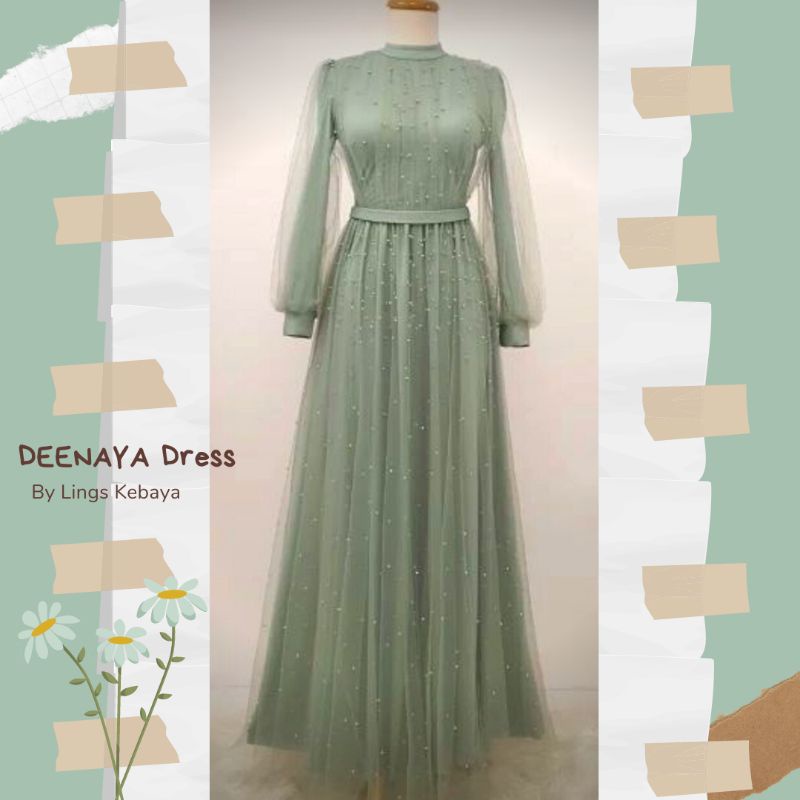 Bridesmaid Dress Kondangan Muslim / Sage Green Mauve Taro Pink Rosegold