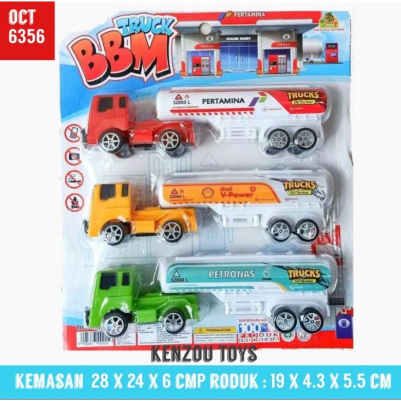 mainan truck bbm 3pcs oct6356