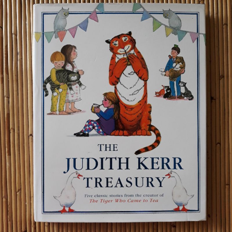 the Judith Kerr Treasury Hardcover ( preloved like new) Original Tiger Who Came To Tea Mog Forgetful