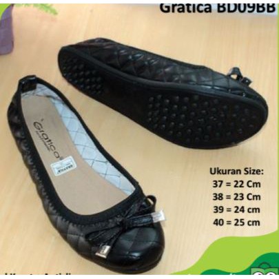 Sepatu Wanita Flat Shoes Gratica Original Ferry Collection BD09BB
