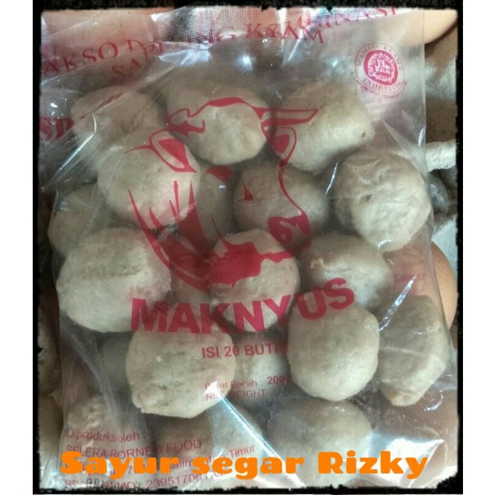 

Baso Sapi Makyus 200gr