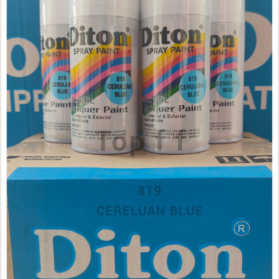 pilox cat semprot diton *819 CERELUAN BLUE*/ Biru langit 150cc