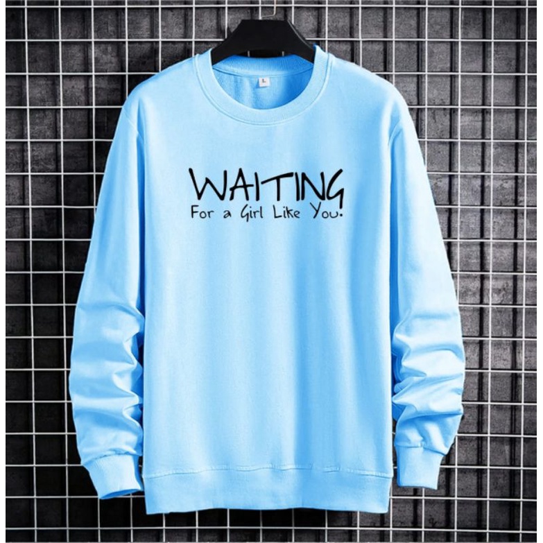 COD/DS/BAJU SWEATER WAITING (M-L)