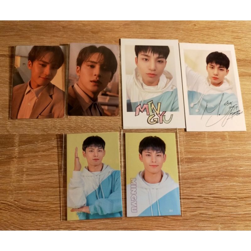 OFFICIAL PC PHOTOCARD MINGYU AN ODE CARATLAND