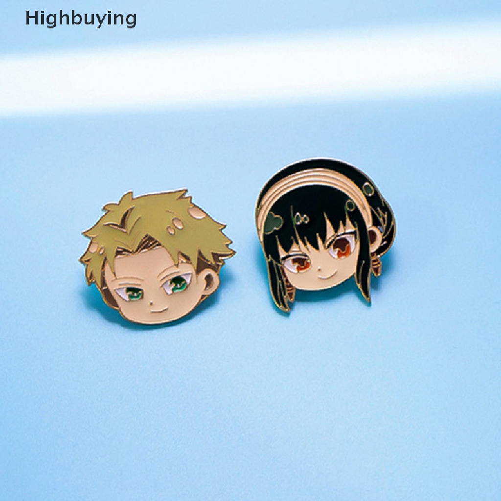 Hbid Bros Pin Enamel Bentuk Kepala Forger Anya Forger Bahan Metal