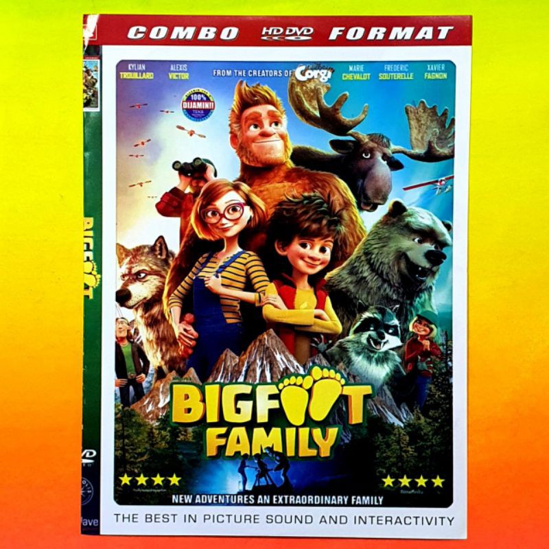 Kaset Film Kartun Animasi Anak Populer Bigfoot Family Kualitas Hd Subtitle Indonesia Shopee Indonesia