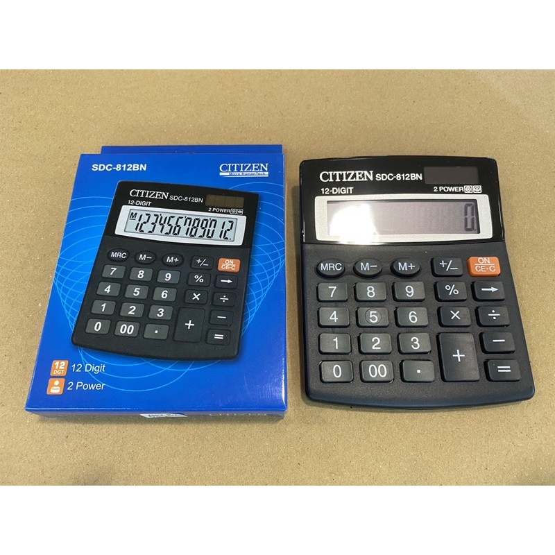 

GROSIR KALKULTOR CITIZEN SDC 812 BN//12 DIGIT// 2 POWER // UKURAN SEDANG GAMPANG DIBAWA//HARGA MUMER