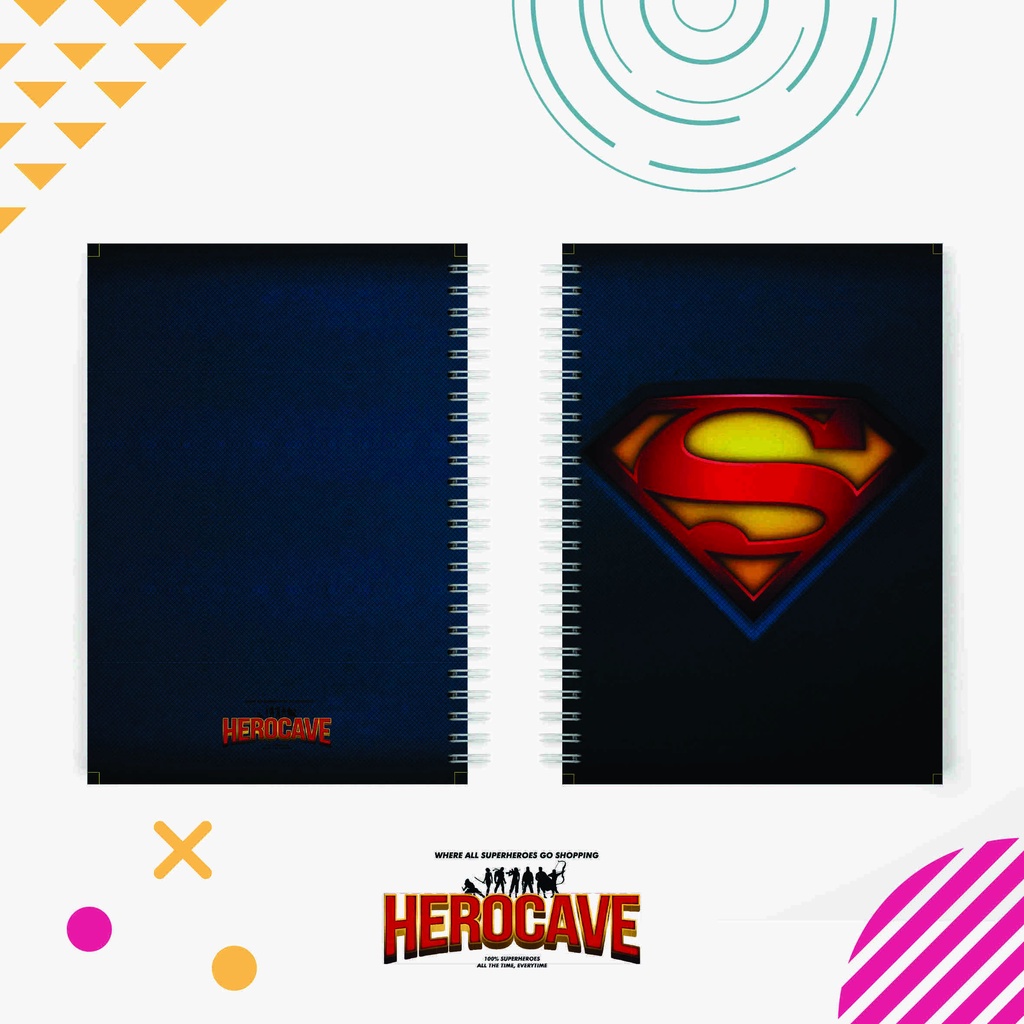 

NOTEBOOK SUPERMAN - PREMIUM FULL COLOR – BUKU SAKU – GAMBAR FULLPRINT – BAHAN TEBAL DAN PREMIUM – MARVEL