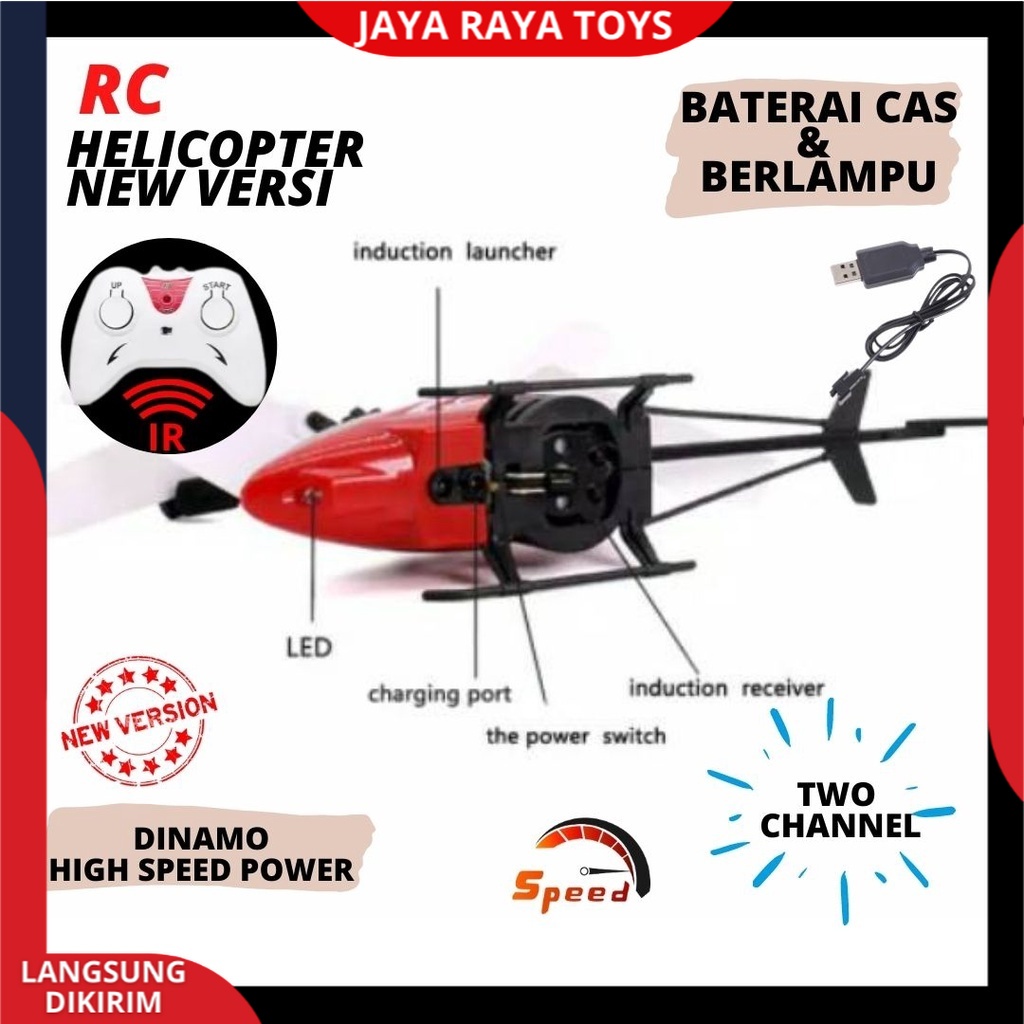 Helicopter Remote Control Mini Quadcoopter Gyro stabil-Flying Mini Drone RC Helicopter batre cas new