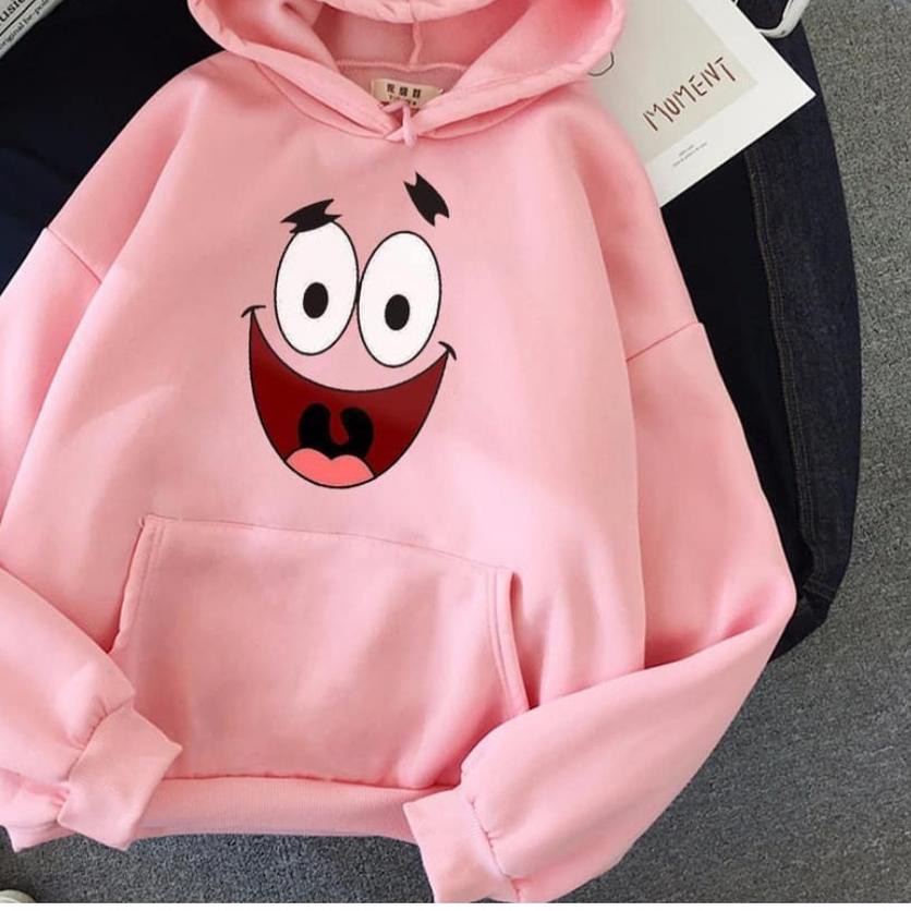 ❋ Nickelodeon Spongebob Patrick Hoodie sweter wanita cewek ♙