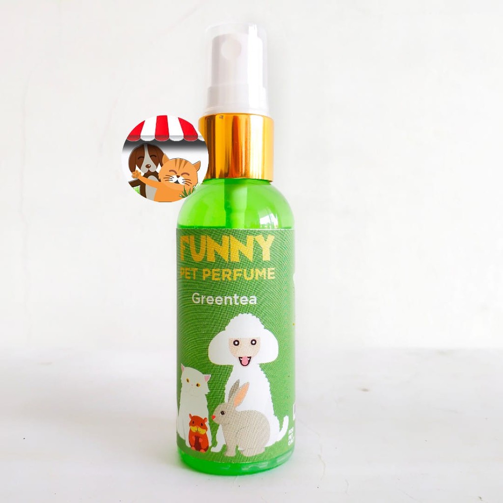 Parfum Kucing Anjing Kelinci Marmut 60ml - Funny Pet Parfume Hewan