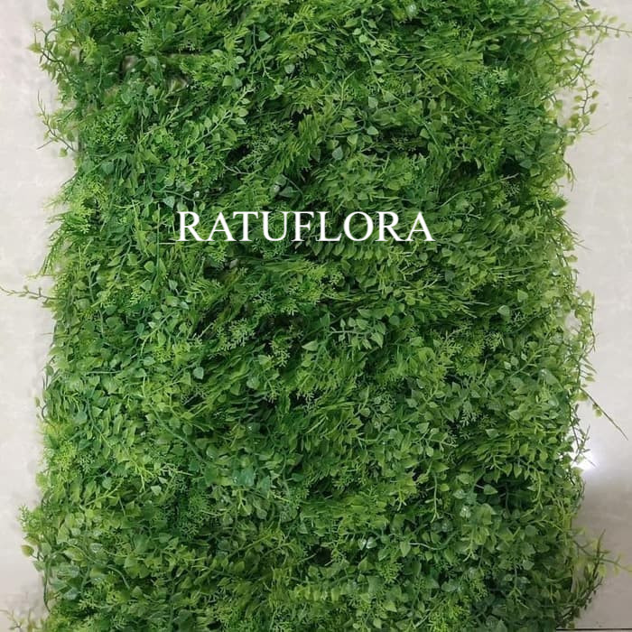 tanaman rambat pakis artificial - hiasan dinding - tanaman plastik