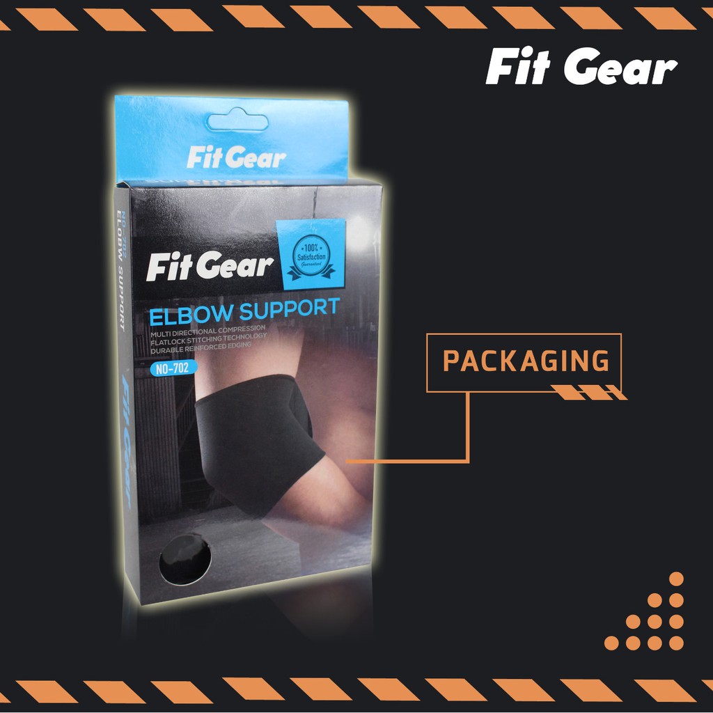 Elbow Support / Pelindung siku Fit Gear NO 702 – Wrist Wrap &amp; Elbow