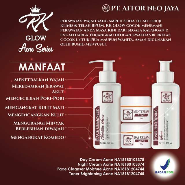 RK glow ultimate acne