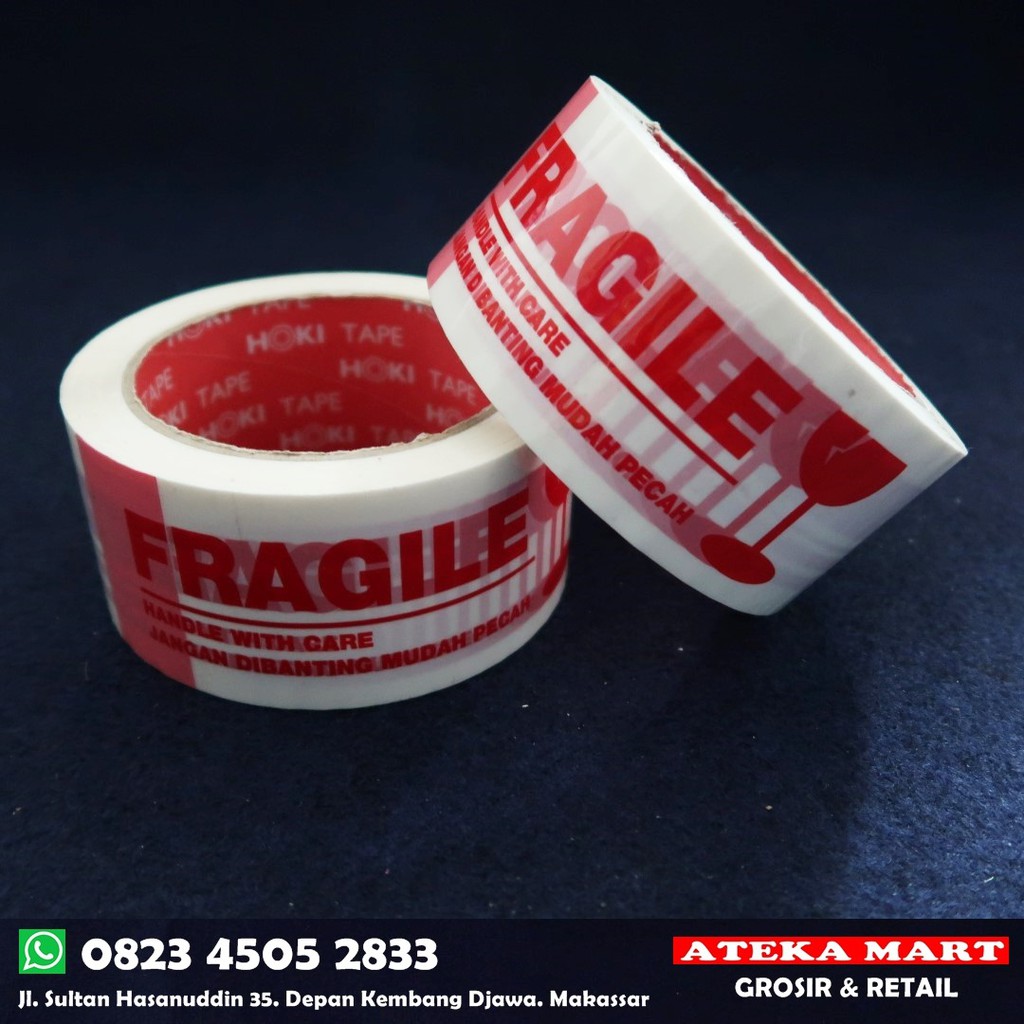 

PLAKBAN / OPP FRAGILE PUTIH