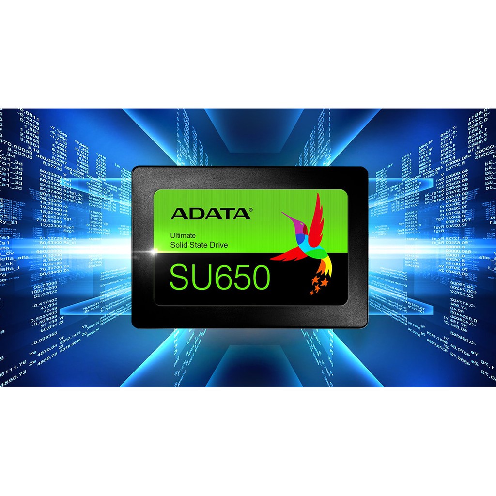 [Ready Stock] Adata SSD SU650 120GB/240GB Used as SSD or HDD 2 in 1