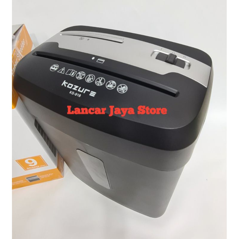 Kozure Paper Shredder KS918 / Penghancur Kertas Kozure KS-918