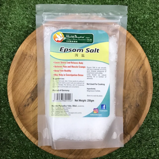 Health Paradise Natural Epsom Salt 250gr