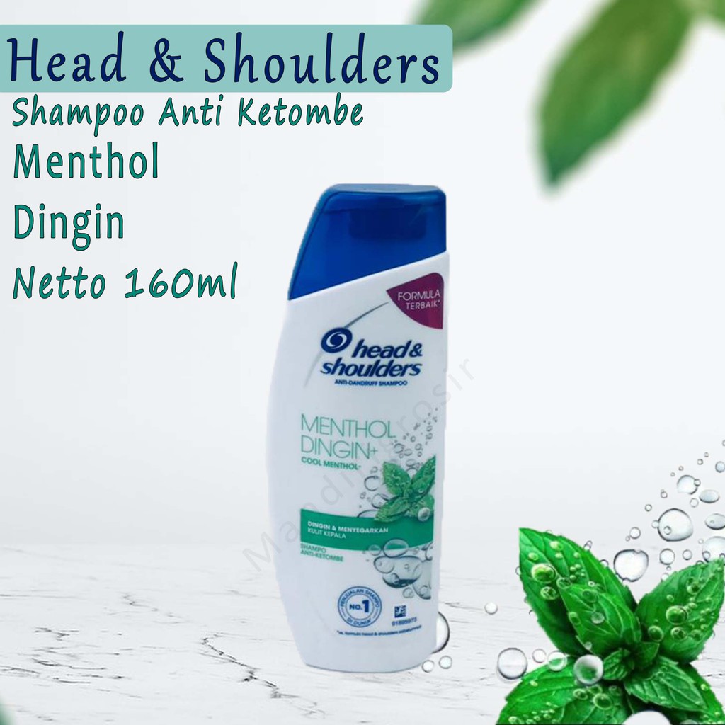 Shampo anti ketombe * Head &amp; Shoulders * Aroma Cool Menthol * 160ml