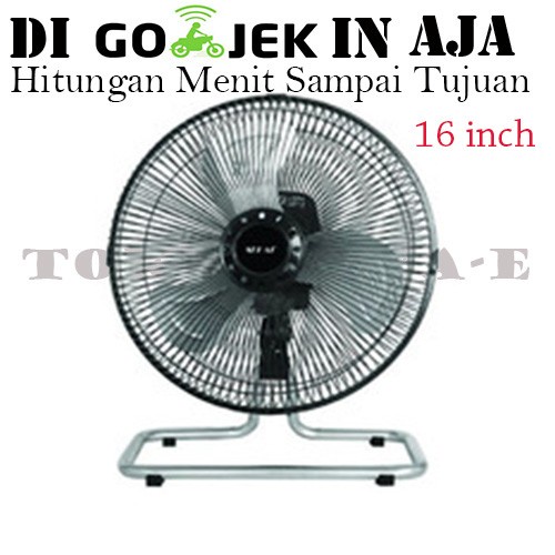 SEKAI HFN 1655 Kipas angin Tornado 2in1 Bisa Di DindingDuduk 16 inch
