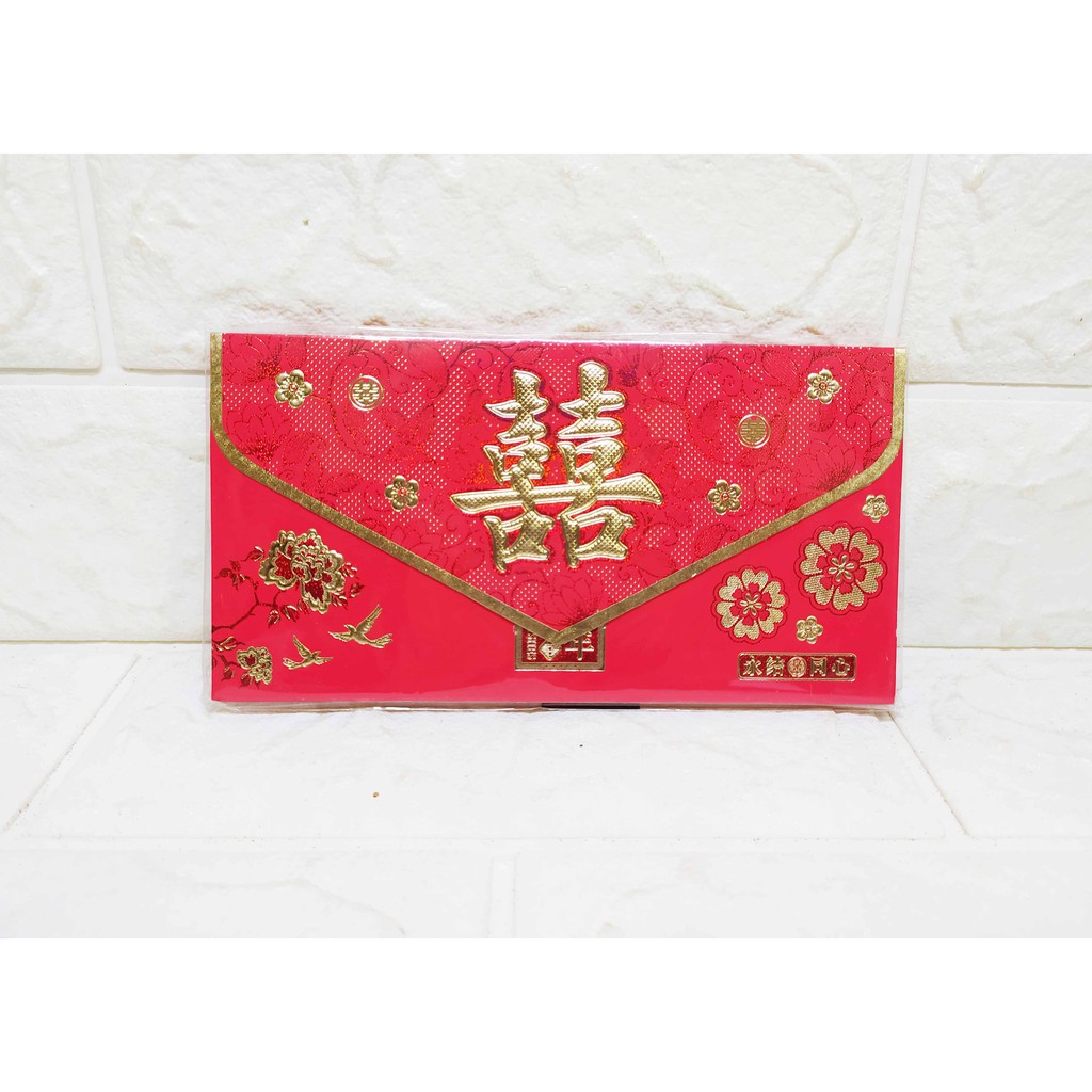 Angpao Sanghi Clutch Besar Ekslusif Tebal Elegant isi 6 pcs