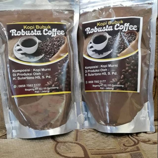 

Kopi Robusta 200 gram