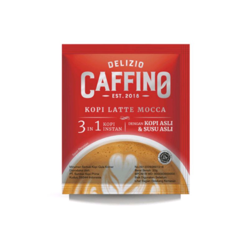 Caffino Kopi Latte 10 x 20gr