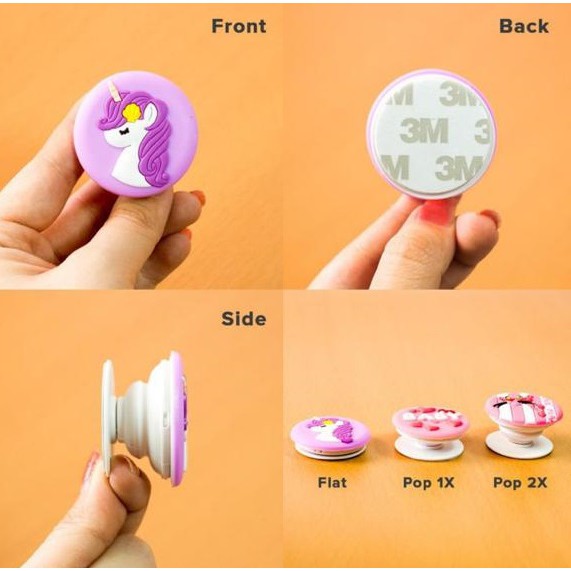 Popsocket 3D Karakter/ 3D Cartoon Popsockets/ POP SOCKET 3D / POP SOCKET TERMURAH PREMIUM