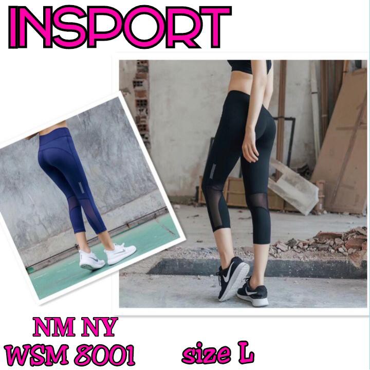 INSPORT | Celana sport olah raga panjang cewek / Celana cewek Sport Art 8001