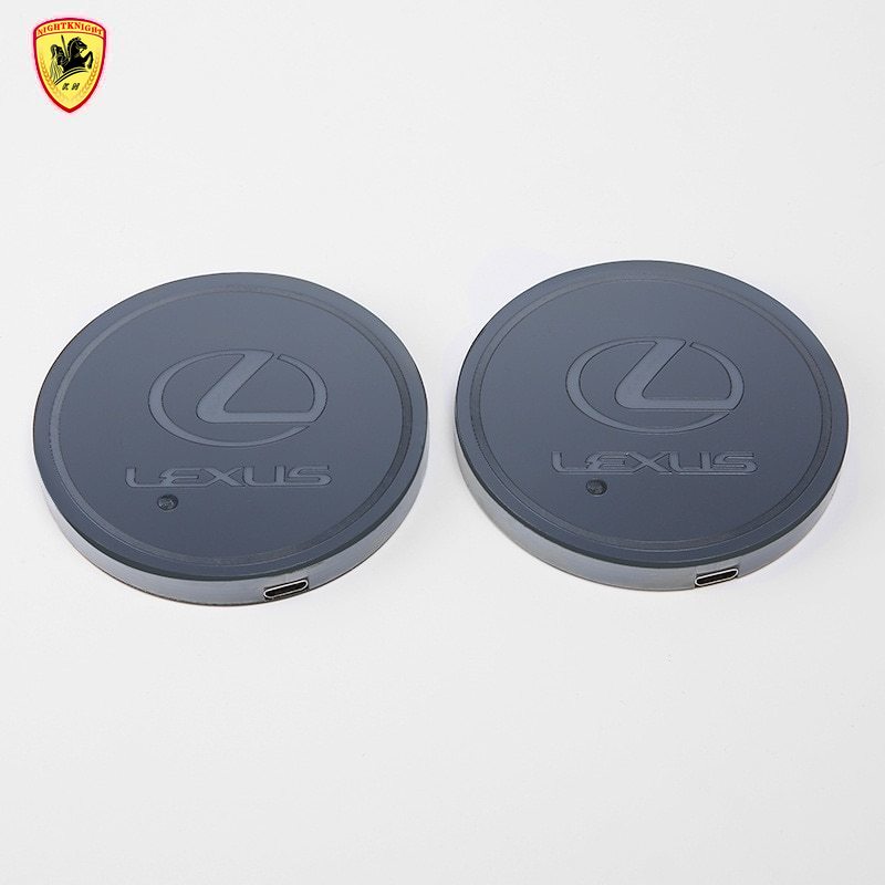 Mobil tatakan air Penutup Mobil Alur Alas Piala Air Pad Lampu Led Warna-warni for Mazda Mazdaspeed CX-30 CX-8 Mazda3 CX-3 CX-9 Mazda6 CX-5 Mazda2