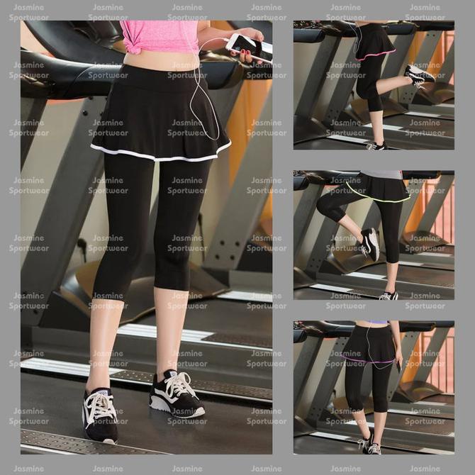 Legging Rok 3/4 Ala Korea Size M Sd Xxl -Hot Promo