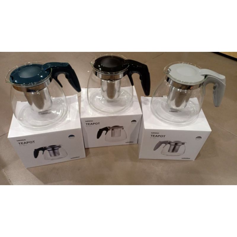 teapot miniso 900ml / teapot 900ml