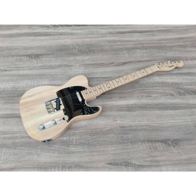Gitar Fender Telecaster Natural Piguart Hitam