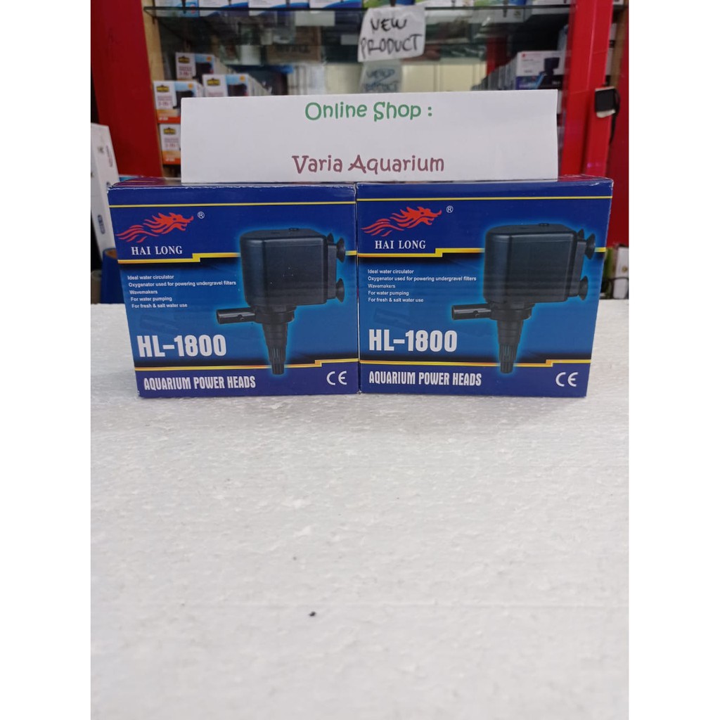 Aquarium Power Heads HAILONG HL-1800 Pompa Celup Aquarium 1800