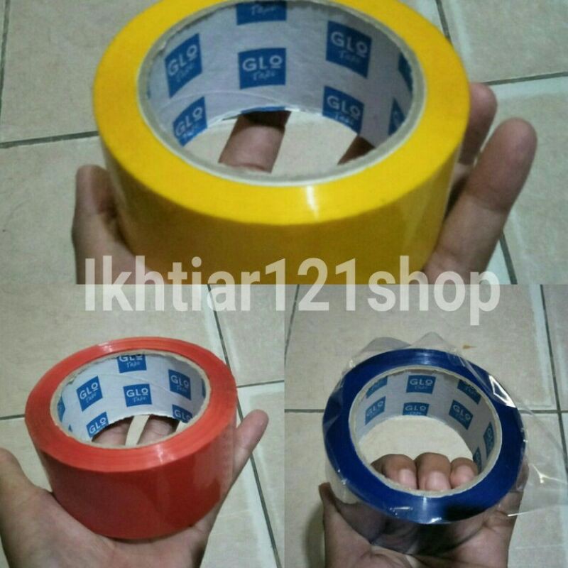

Lakban Plastik Warna 2 inch/isolasi Plastik 48mm 90 yard
