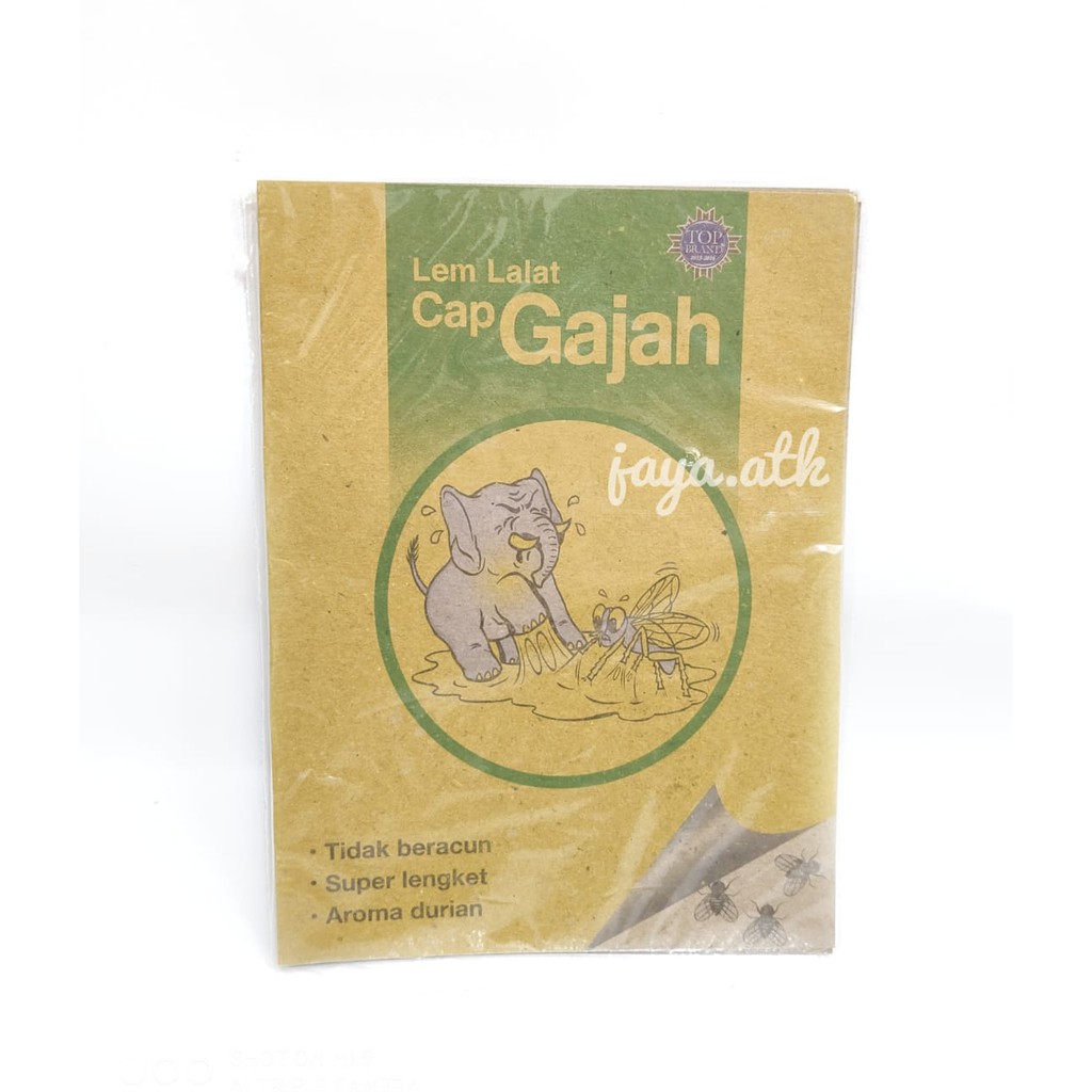 KERTAS LEM LALAT KERTAS CAP GAJAH ISI 3 FLY CATCHER