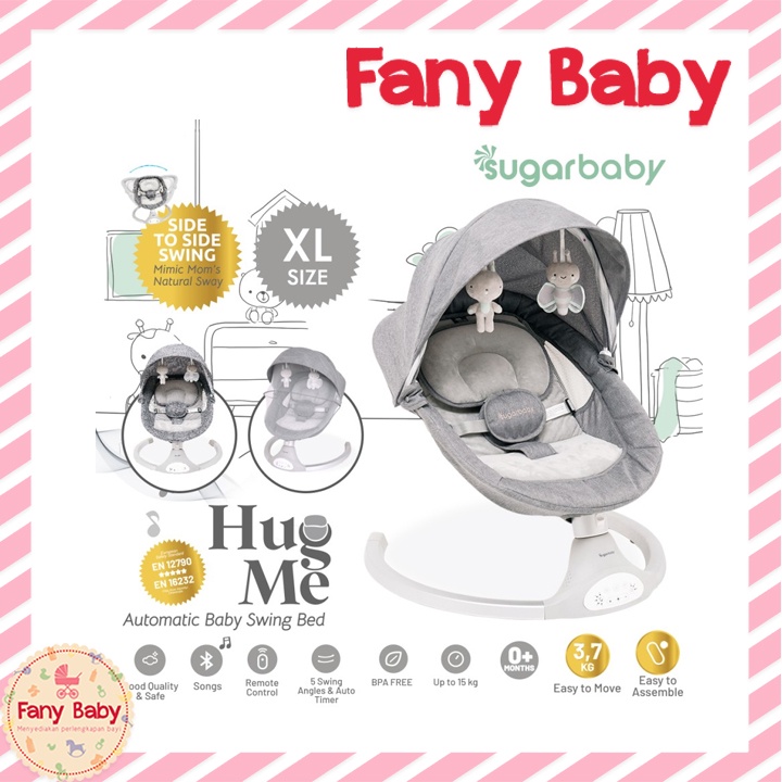 SUGAR BABY HUG ME AUTOMATIC BABY SWING BED &quot;HUG ME&quot;