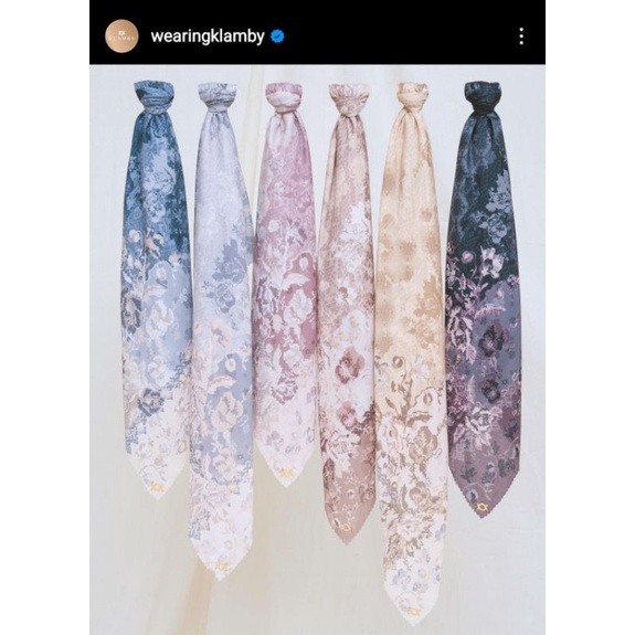 serayu scarf by wearing klamby