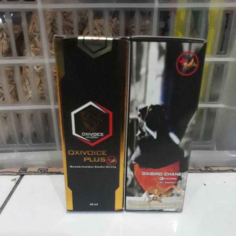 Vitamin OXIVOICE PLUS Dongkrak Stamina Burung Murai Batu Kacer Cendet