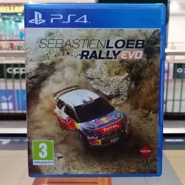 BD PS4 Sebastien Loeb Rally Evo Game CD Kaset Bluray Playstation4