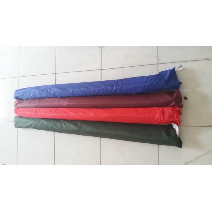 payung pantai payung dagang parasol polos kain double susun uk diameter 210cm