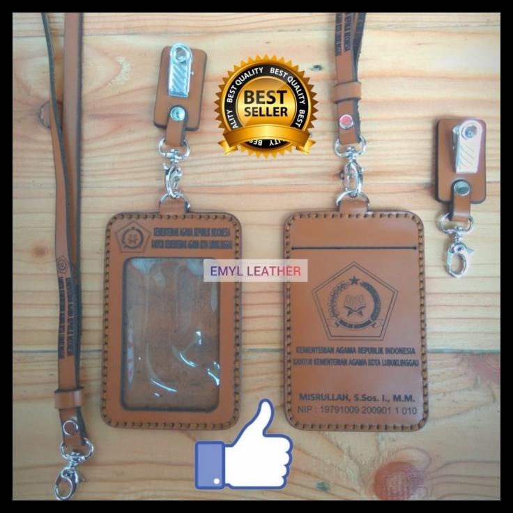 

BEST SELLER !!! NAME TAG HOLDER KULIT, ID CARD HOLDER KULIT, ID CARD HOLDER CUSTOM TERLARIS