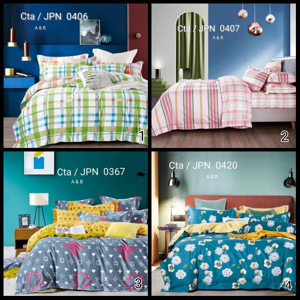 Bahan Kain katun jepang meteran / Sprei dan Bedcover Katun Jepang