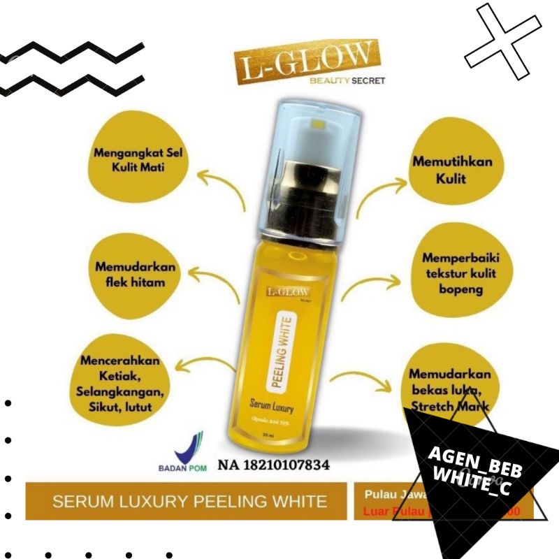 FORMULA BARU BODY SERUM PEELING LGLOW BPOM