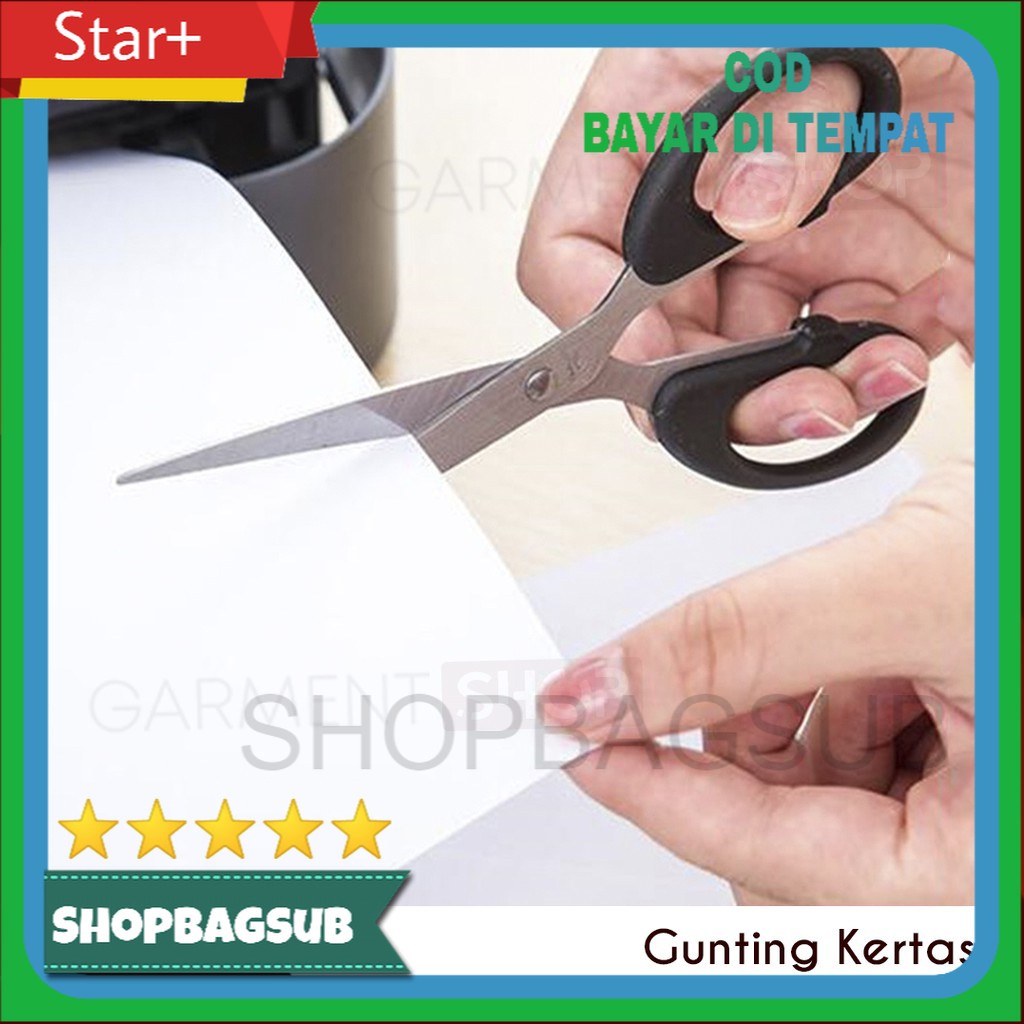 

Gunting Kertas Stainless Paper Scissors Pemotong Serbaguna Murah