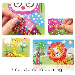 MAINAN ANAK SMALL DIAMOND PAINTING Stiker manik diamond 