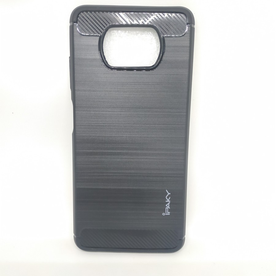 POCOPHONE X3 PRO CASE SOFTCASE BLACK CARBON, IPAKY CARBON