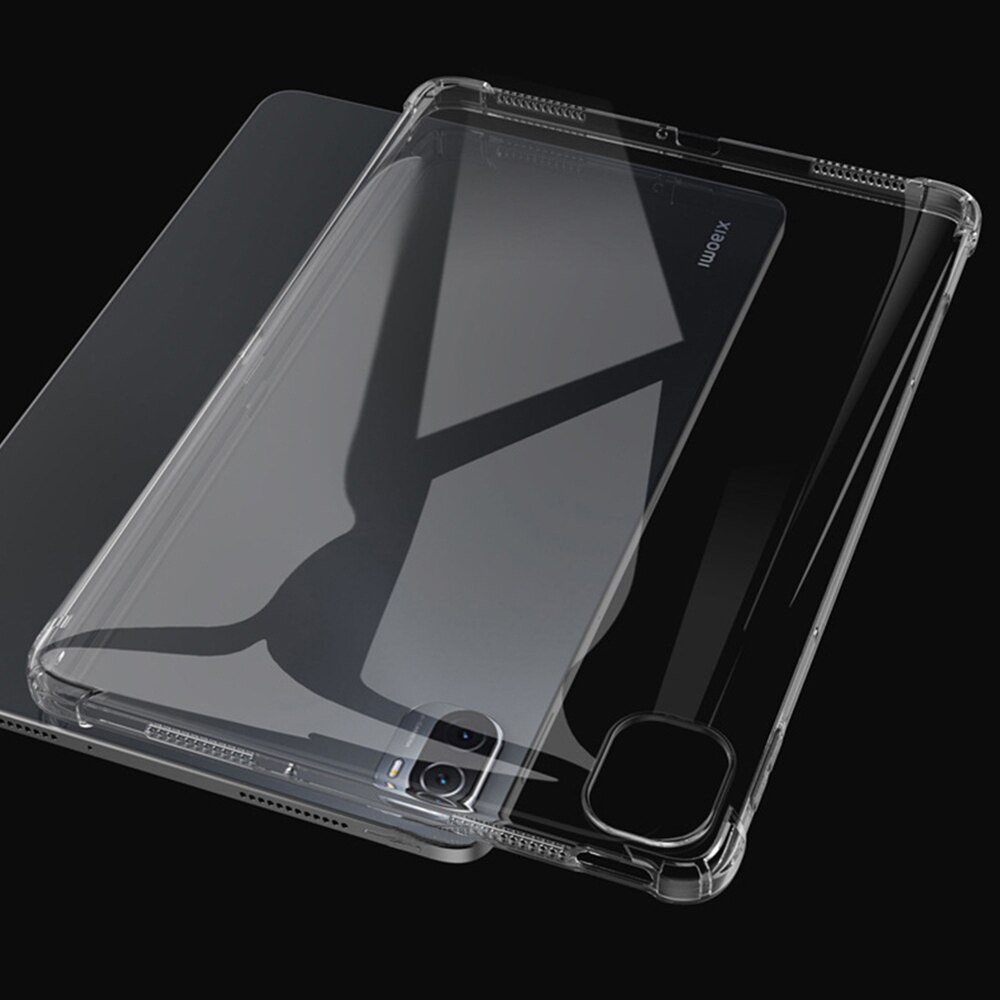 MiPad 5 Case TPU Soft Cover Anti Fall Transparent Protective Shell for Xiaomi MiPad 5 Pro Case Cover