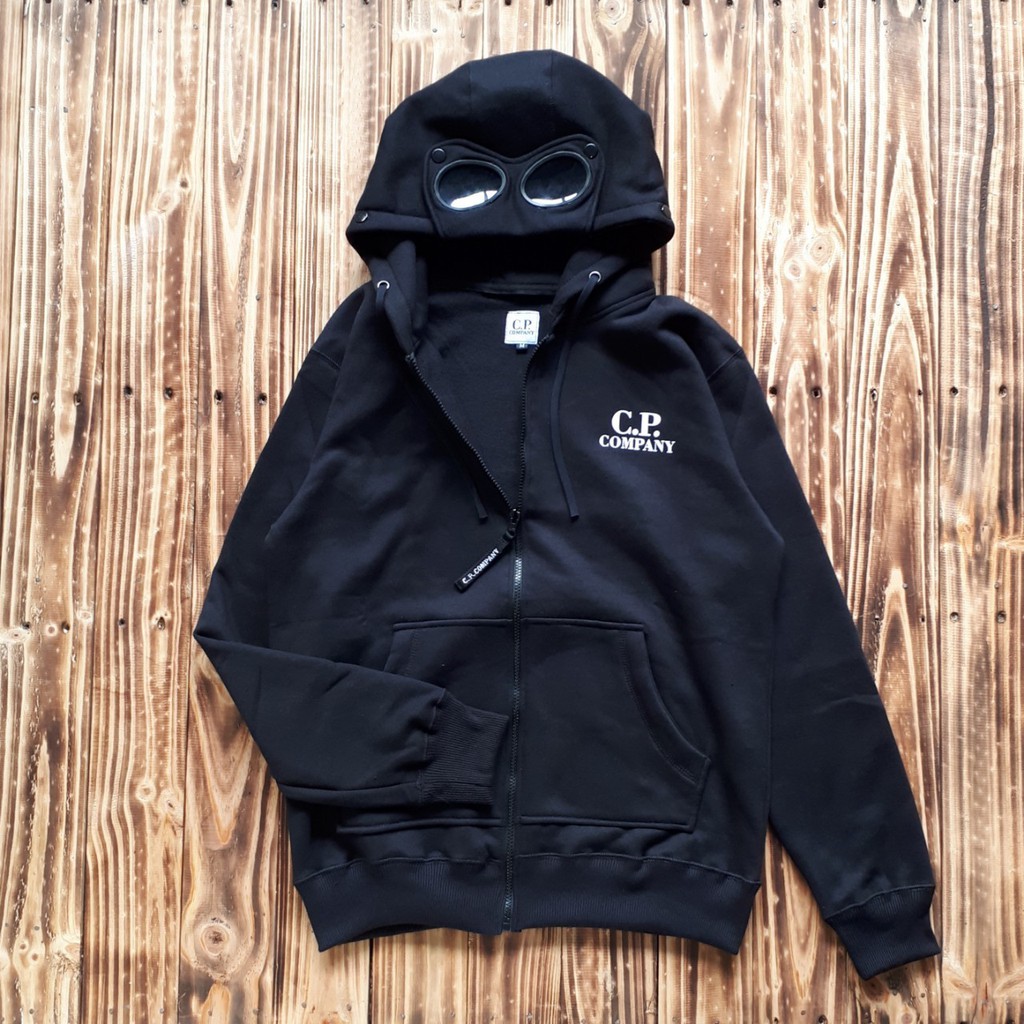SWEATER HOODIE ZIPPER PREMIUM MURAH CP COMPANY DIAGONAL